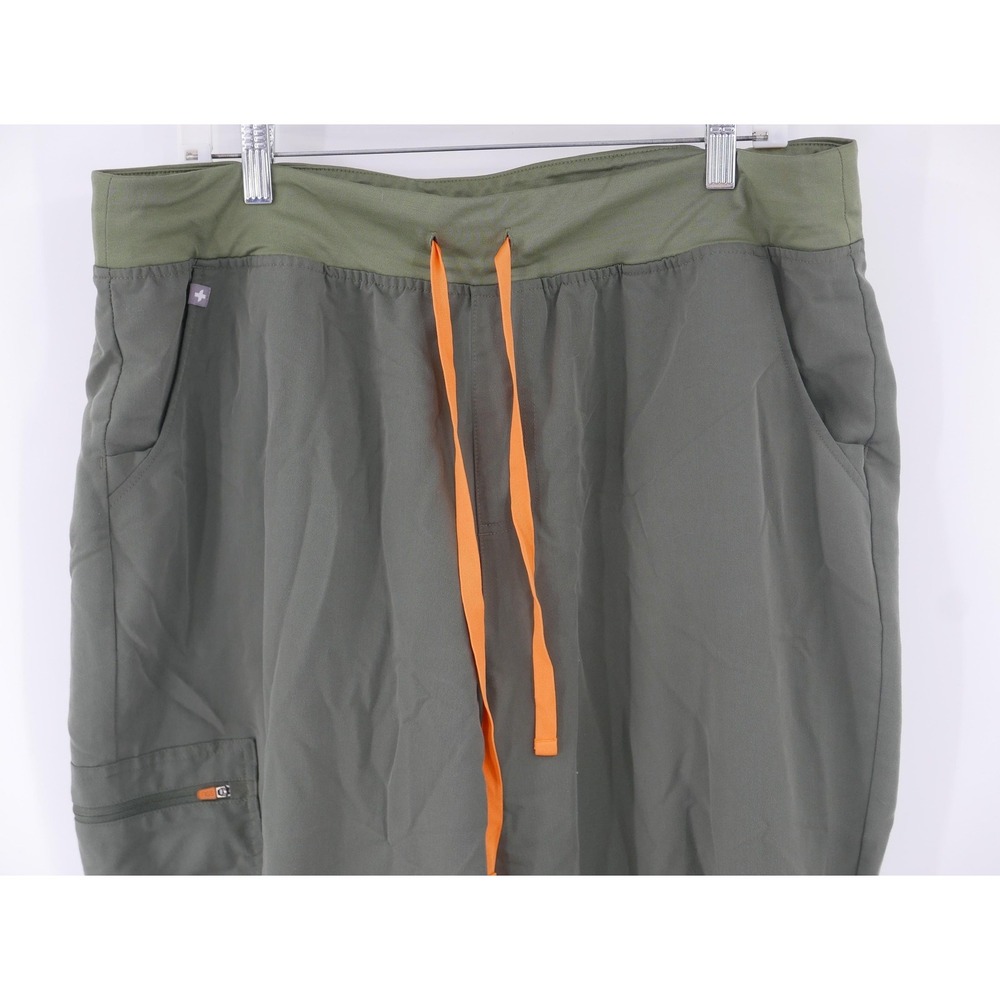 FIGS Scrubs Technical Collection Medical Jogger Pants Green Women's 2XL